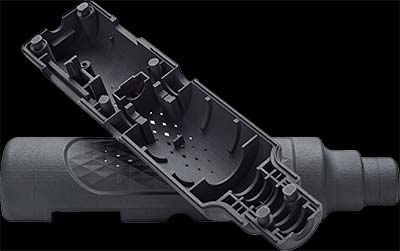 MJF PA12 printed part