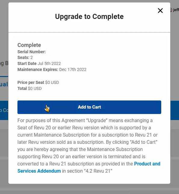 Upgrade to Complete - Bluebeam 21