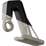 A 3D printed bracket showing carbon fiber reinforcement